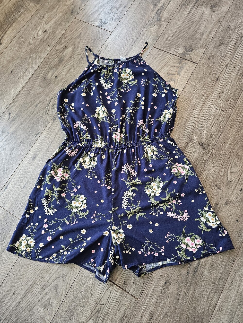 Old Navy Floral Halter Romper